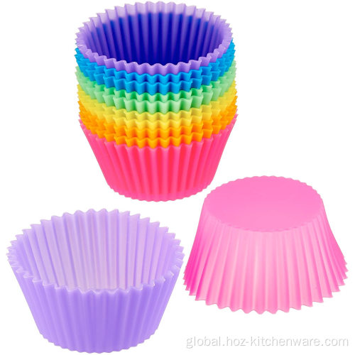 Cupcake Liners Reusable Silicone Baking Cupcake Liners Factory